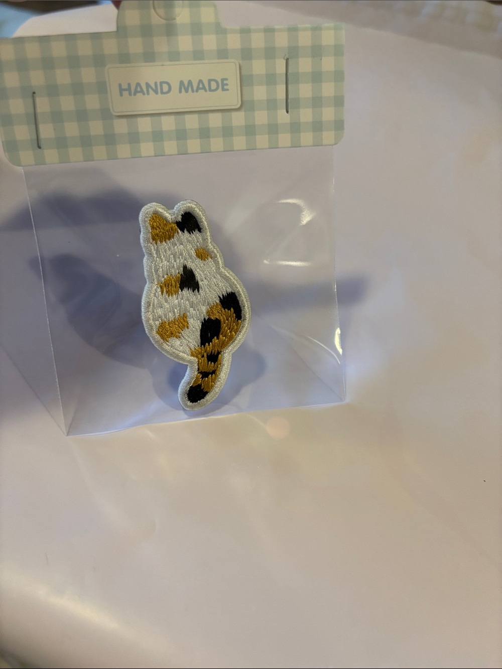 🐈Cat Embroidered Self-Adhesive/ 🧵 Sew-on Embroidery Patch 🐾
